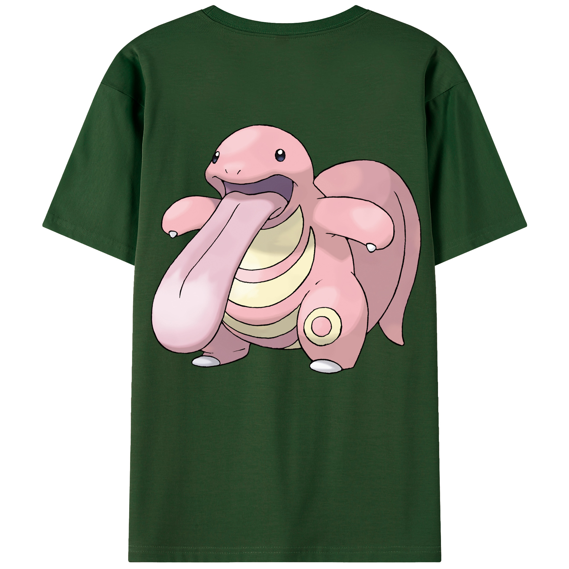 （画像用） ポケットモンスター Pokémon 綿100％半袖Tシャツ（背面プリント）